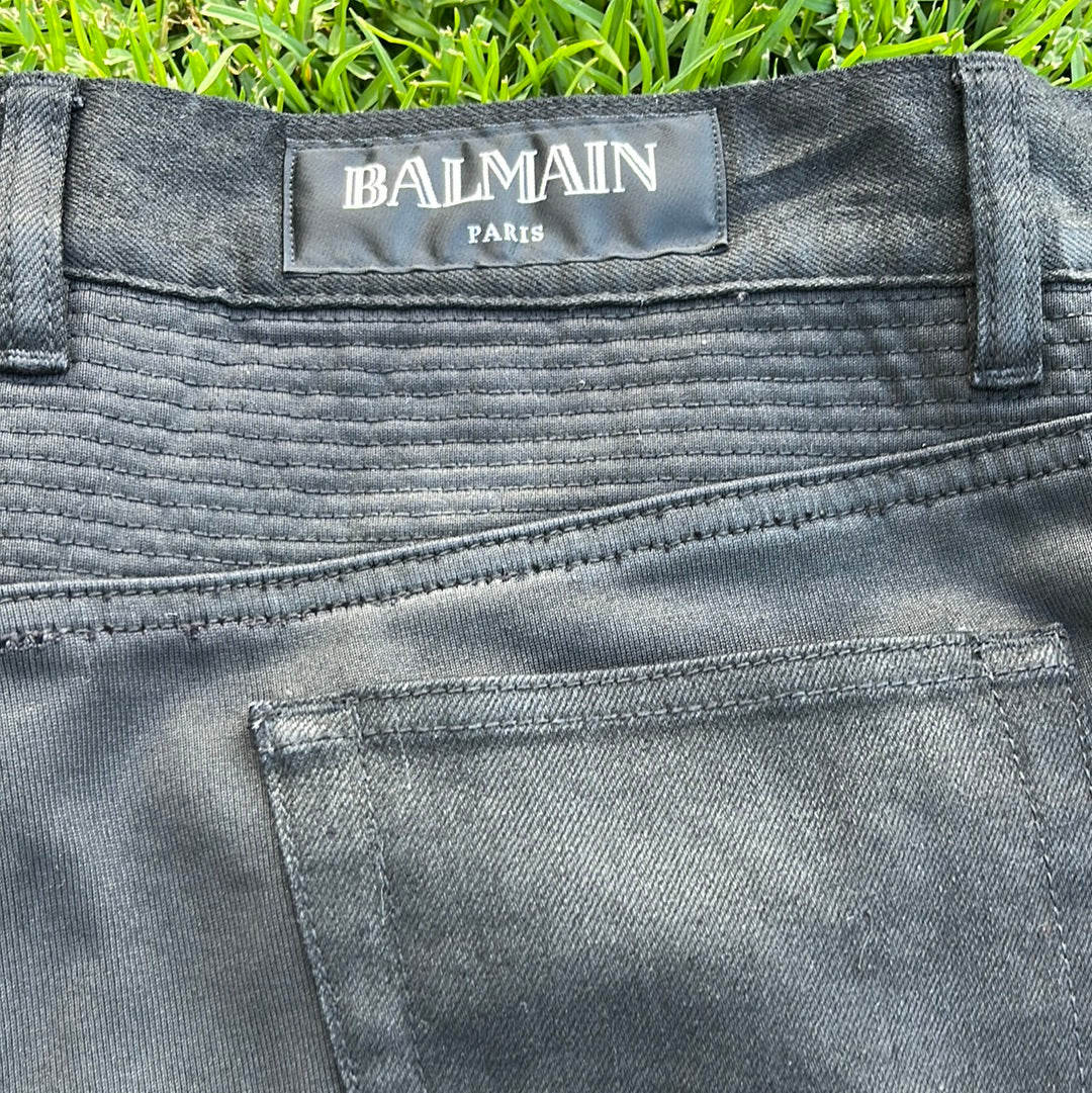 Western bootcut denim jeans - Women | BALMAIN